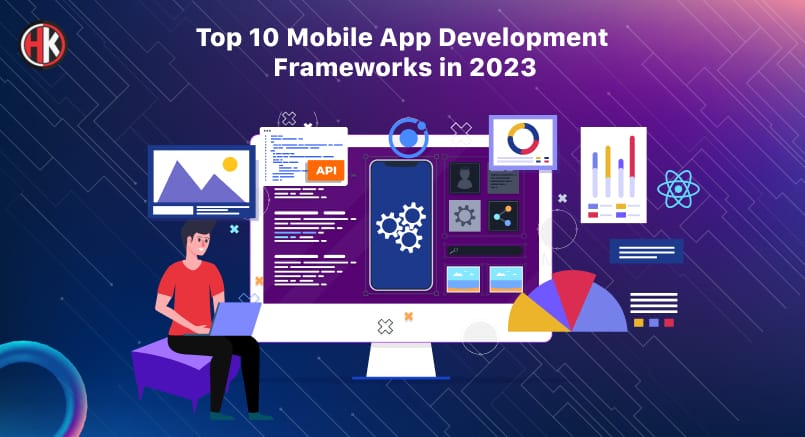 Developer work on various frameworks to creating a mobile application for the client